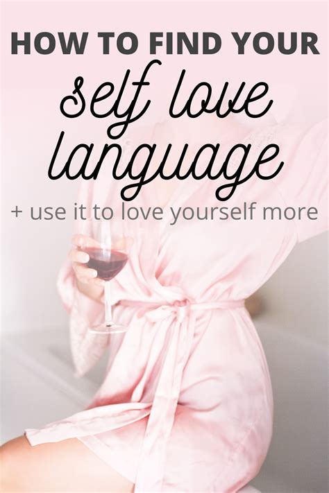 Self Love Language Ideas To Love Yourself More Love Languages Love