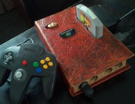 N64 Book Case Mod Combines Your Love For Reading And Video Games