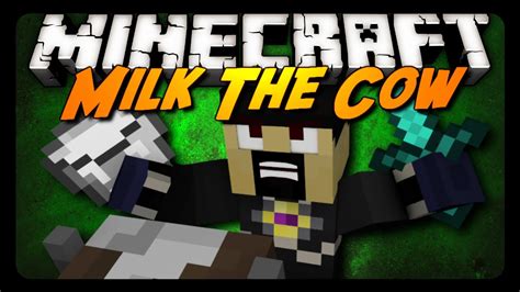 Minecraft Milk The Cow Brand New Mini Game Youtube