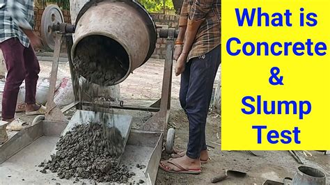 What Is Concrete Slump Test Of Concrete Youtube