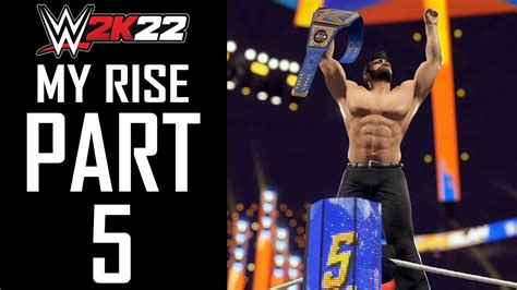 WWE 2K22 MyRise Gameplay Walkthrough Part 5 WWE Universal