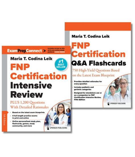 FNP Certification Intensive Review, Fifth Edition, and Q&A Flashcards Set by Maria T. Codina ...