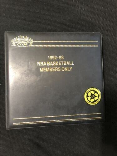 Topps Stadium Club Members Only Full Set W Beam Team Shaq