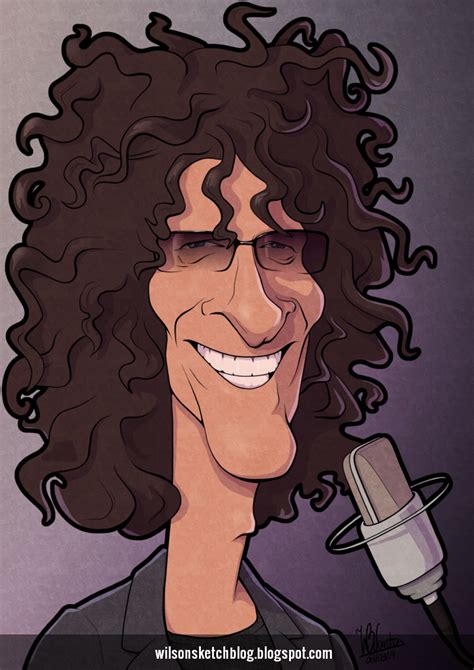 Howard Stern Cartoon Caricature