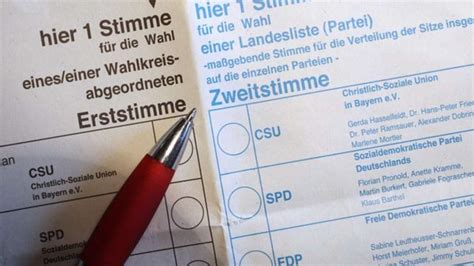 Bundestagswahl So Funktioniert Das Wahlsystem In Deutschland