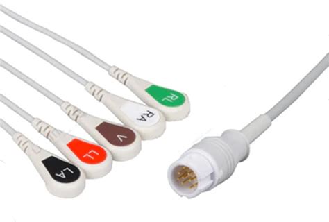 S Cable De Ecg Derivaciones Completo Hp Philips Mod C