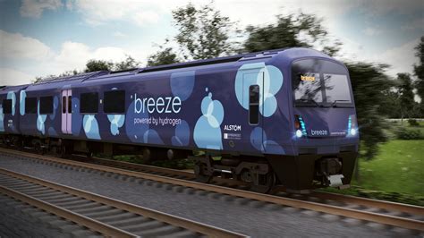 Alstom Presenta El Tren De Hidr Geno Breeze En Reino Unido