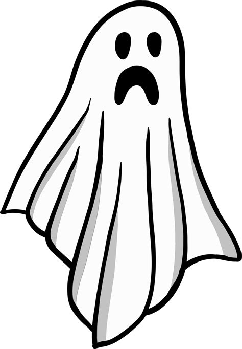 simplicidad halloween fantasma dibujo a mano alzada diseño plano