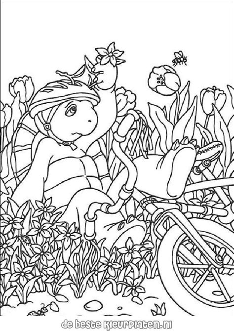 Franklin The Turtle Coloring Pages Franklin Coloring Pages