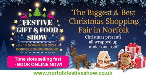 Norfolk Festive T And Food Show Norfolk Showground 08 November