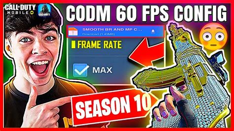 How To Unlock Fps Max Graphics Codm Global Garena Best Fps