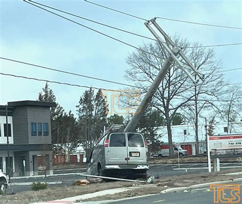 Photos Accident Knocks Out Utility Pole At The Intersection Of Rt 9