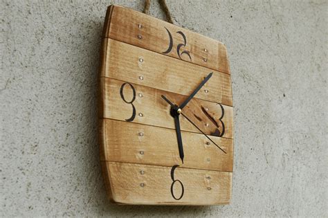 Diy Wooden Clocks For The Home At Lois Powell Blog