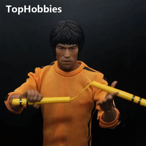 Aliexpress Buy Custom 1 6 Scale Bruce Lee Head Sculpt For Hot Toys Figure Body For 12
