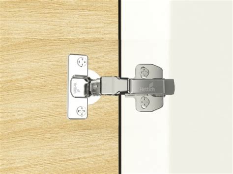 Onsys I Silent Hinge Crank Door Hinge With Mounting Plates