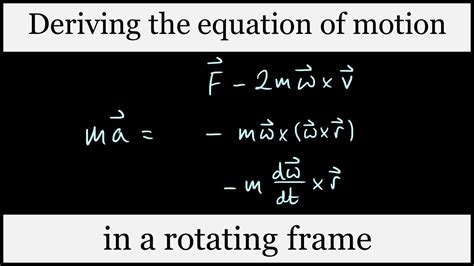 Rotating Reference Frame Equations - Infoupdate.org