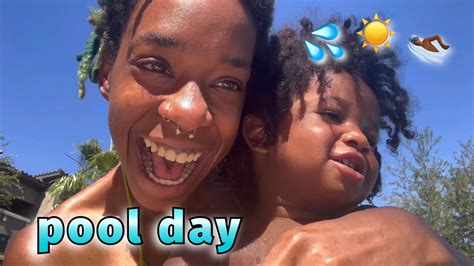 Pool Day Vlog YouTube