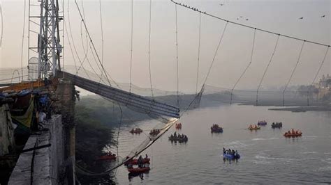 Kronologi Jembatan Gantung Di India Ambruk Tewaskan Orang Detak Co