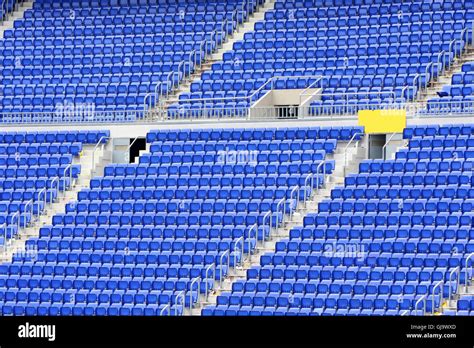 Empty Seats In Stadium Stock Photo Alamy