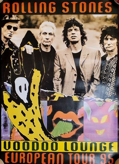 Rolling Stones Voodoo Lounge Europen Tour 1995 1990s Catawiki