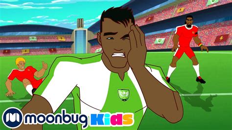 Fly Hard Supa Strikas Football Cartoon Moonbug Kids Superheroes