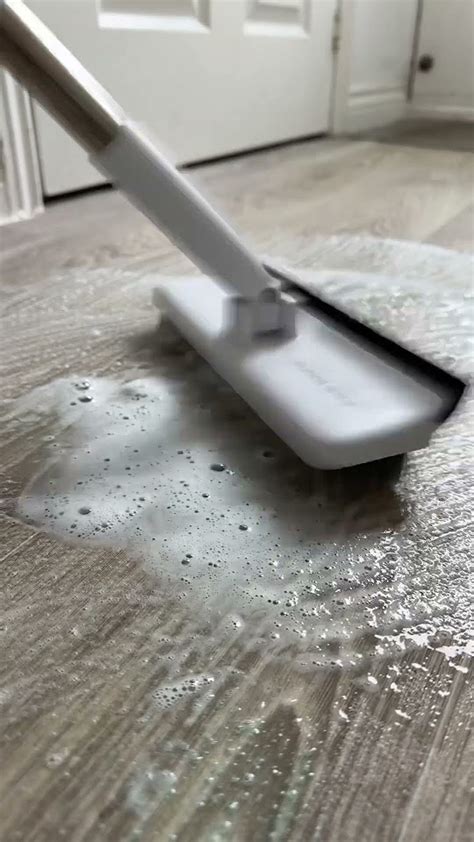 Sudsy Floor Scrub 💚🫧 Cleantok Cleaning Asmrvideos Satisfying Asmr