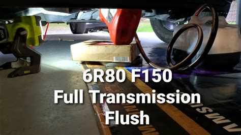 2015 F150 6R80 How To Transmission Flush YouTube