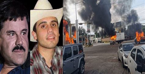 El Chapo's son arrested leading to massive gun battle (photos/videos)