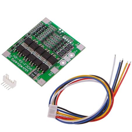 Li Ion 18650 BMS Charger PCB Prot Board 4S 14 4V 16 8V 30A