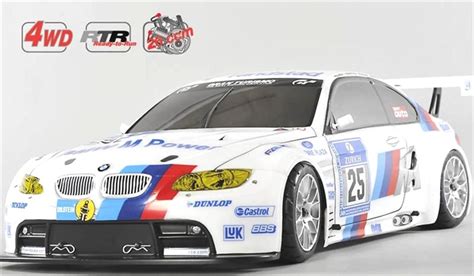 BMW M3 ALMS Sportsline 4WD RTR Klar Karosseri Superhobby Dk