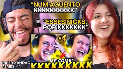 React Super Xand O Reagindo E Rindo Muito Os Memes E Mensagens Do