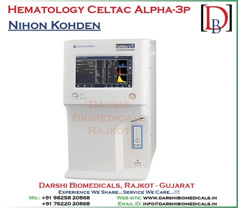 RBC Fully Automatic Nihon Kohden Hematology Analyzer For Laboratory