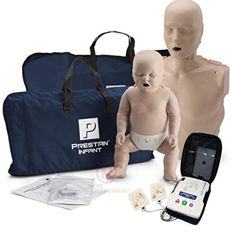 Adult And Infant Cpr Manikin Kit With Feedback Prestan Ultratrainer