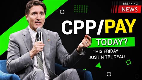 The CRA Announces CPP Payment Dates 2024 On This Friday YouTube