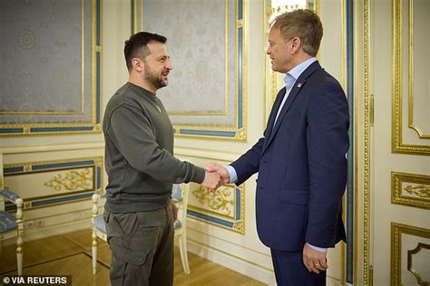 Grant Shapps Makes First Trip To Kyiv As Defence Secretary With