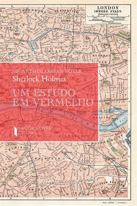 Um Estudo Em Vermelho Sherlock Holmes De Sir Arthur Conan Doyle Book