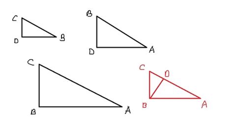 How do I use the right triangle altitude theorem according to these ...