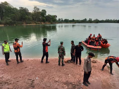 Pelajar SMP Asal Palembang Tewas Tenggelam Di Danau Buatan Indralaya