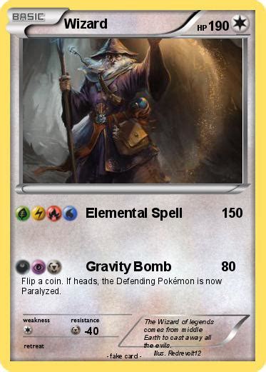 Pokémon Wizard 334 334 Elemental Spell My Pokemon Card