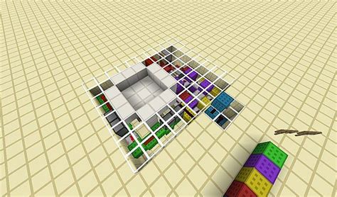 3x3 Spiral Trapdoor Minecraft Map