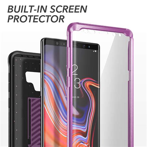 Youmaker Kickstand Case For Galaxy Note Full Body With Built In