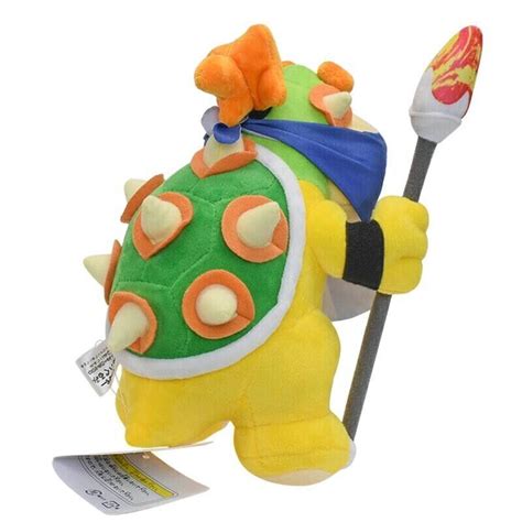 Super Mario Bros Bowser Jr. Koopa Plush Doll Stuffed Animal Plushie Toy - 8.5 In | #4621612969