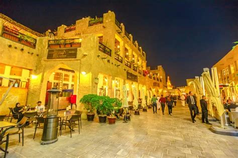 Souq Waqif by night – Stock Editorial Photo © bennymarty #253135236