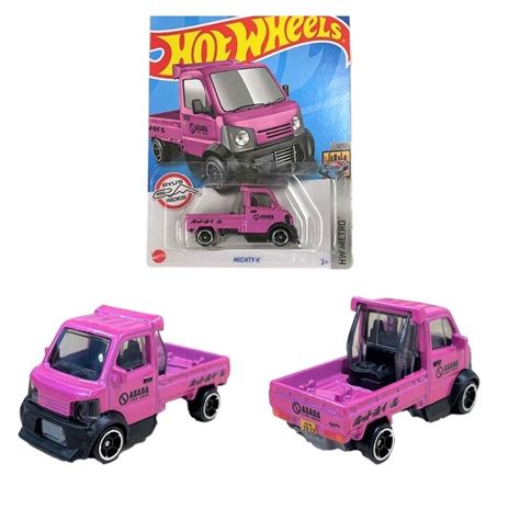 Mighty K Hw Metro Ryus Riders Miniatura Hot Wheels Rosa Shopee Brasil
