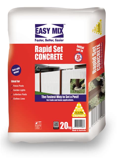 Buy Easy Mix Rapid Set Concrete Initial Set In 15 Minutes