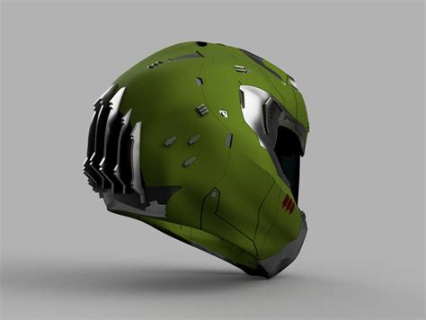 Doomguy Helmet 3D Model for 3D Print Doom Eternal | Etsy Hong Kong