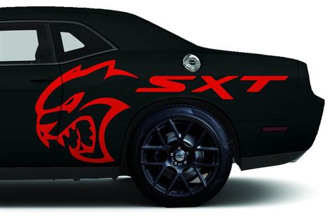 Dodge Challenger Sxt Vinyl Side Graphics Racerx Customs Auto Graphics Truck Grilles And