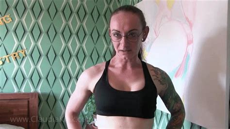 Buff Babe S Armwrestling Challenge Mp Muscle Babe Claudia Clips Sale