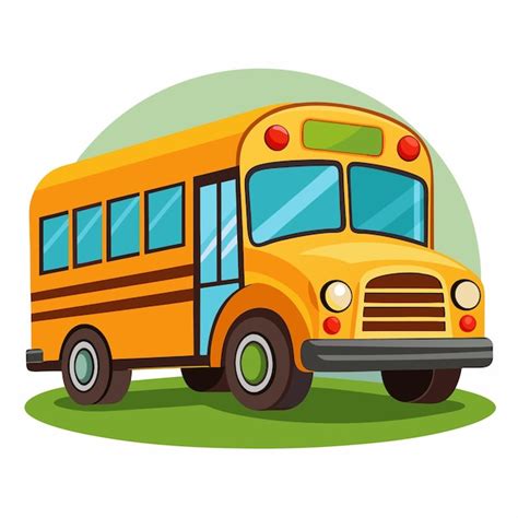 School Bus Clipart Cartoon Images Free Download On Freepik