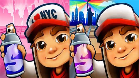 Subway Surfers New York 2023 Jake Vs Subway Surfers New York 2021 Jake